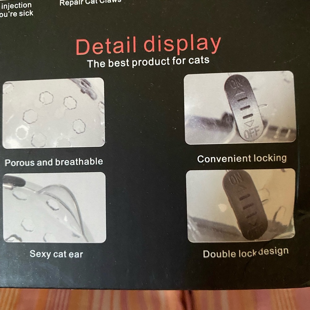 Cat Muzzle and Booties Set - Picture 6 of 7